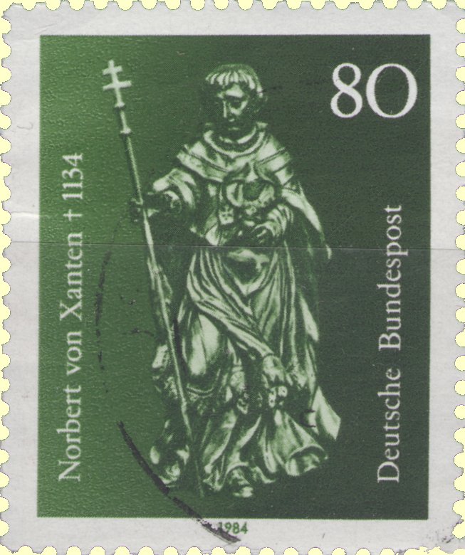 Briefmarke der Deutschen Bundespost, 1984